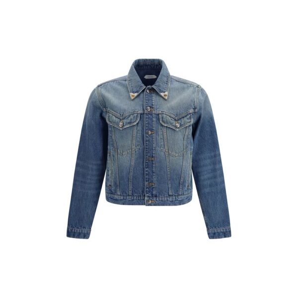 Blue Cotton Denim Jacket