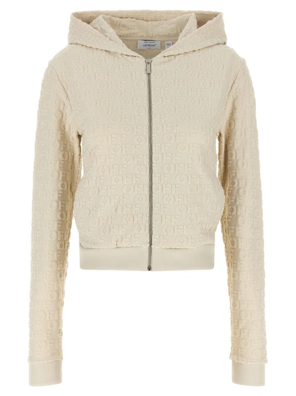 Beige Cotton Sweatshirt