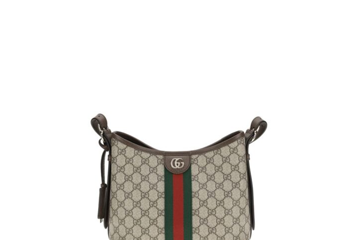 Beige Polyethylene Handbag