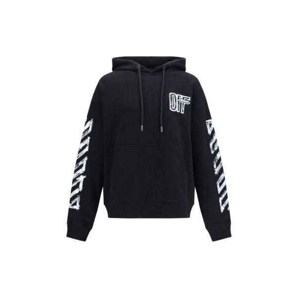 Black Cotton Sweatshirt