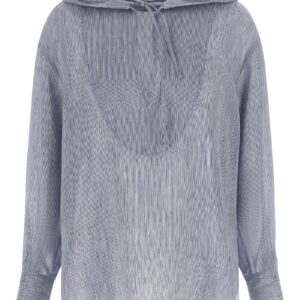Blue Linen Blouse