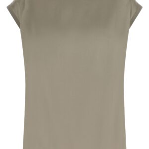 Bicolor Silk Blouse