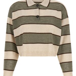 Multicolor Virgin Wool Polo Shirt