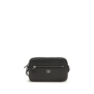 Black Calf Leather Bos Taurus Shoulder Bag