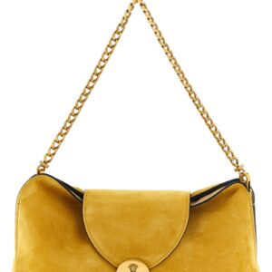 Bicolor Calfskin Clutch Bag