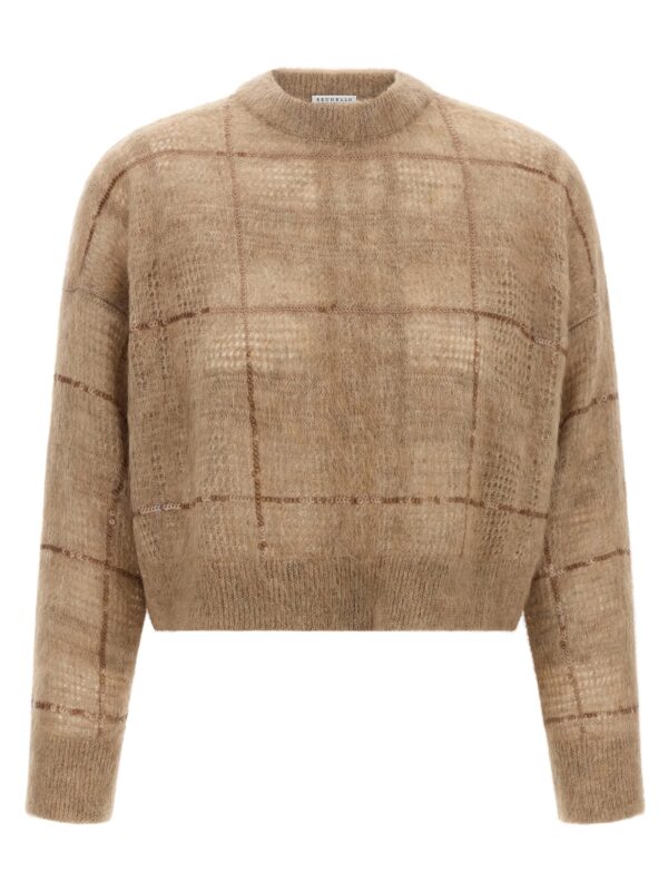 Beige Wool Cardigan