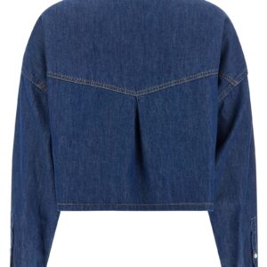 Blue Cotton Blouse - Jag Couture London