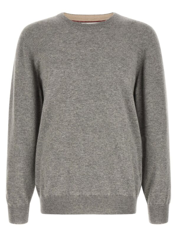 Gray Cashmere Cardigan