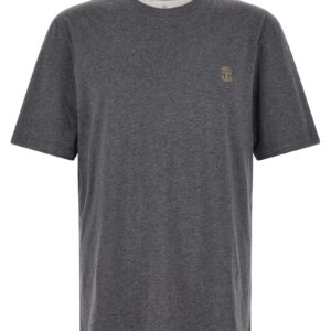 Gray Cotton T-Shirt