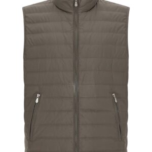 Bicolor Polyester Sleeveless Jacket