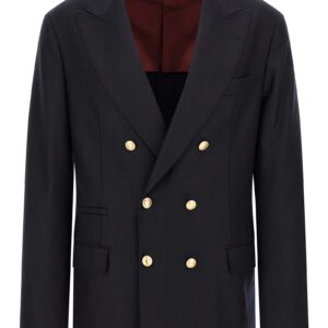 Blue Virgin Wool Blazer