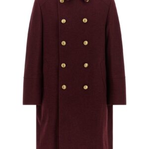 Bordeaux Cashmere Coat