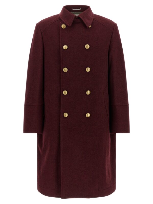 Bordeaux Cashmere Coat