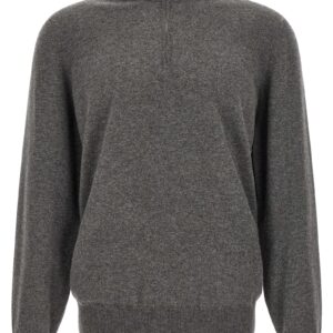 Gray Cashmere Cardigan
