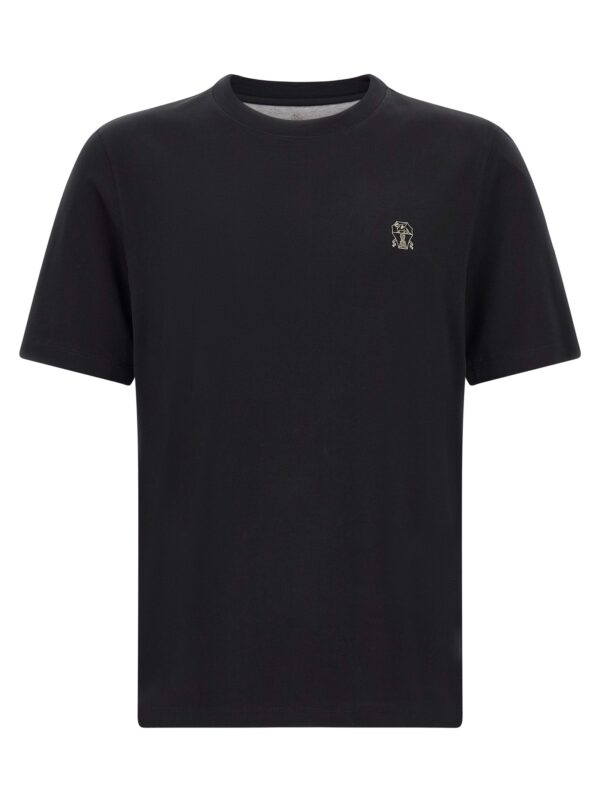 Black Cotton T-Shirt
