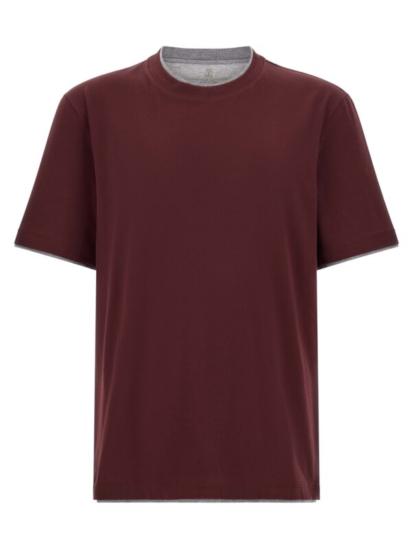Bordeaux Cotton T-Shirt