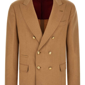 Beige Camel Hair  Blazer