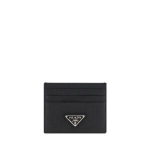 Black Calf Leather Bos Taurus Wallet - Jag Couture London