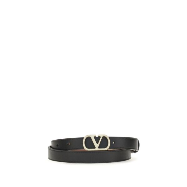 Black Calf Leather Bos Taurus Belt