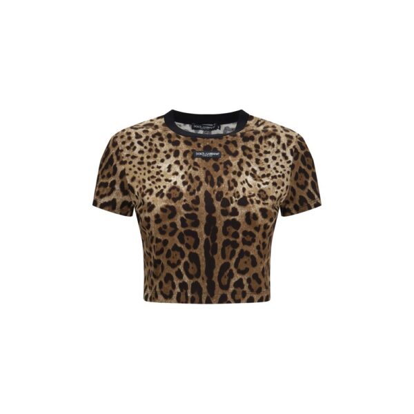 Beige Cotton T-Shirt