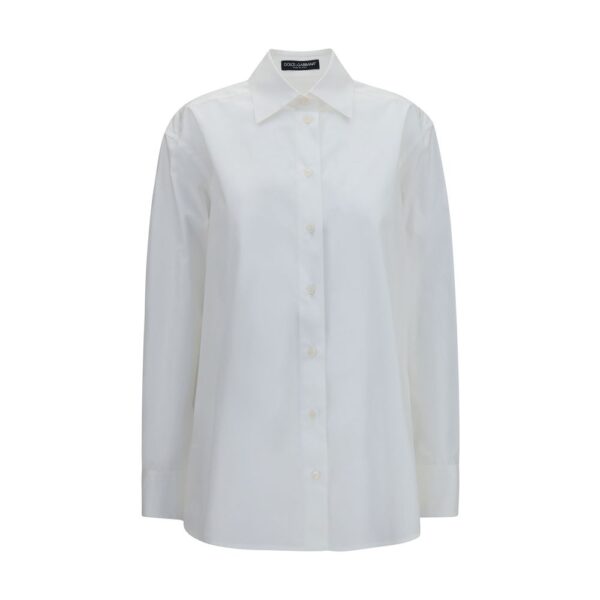 White Cotton Dress Shirt