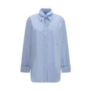 Blue Cotton Shirt