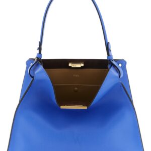 Blue Calfskin Handbag