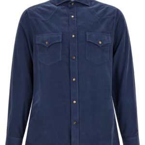 Blue Cotton Blouse