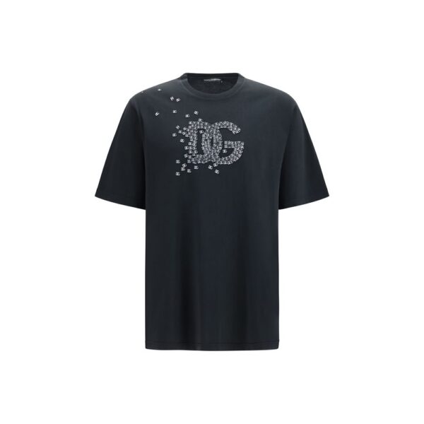 Black Cotton T-Shirt
