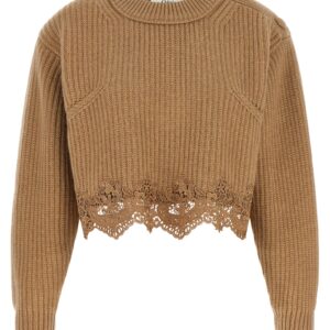 Beige Wool Cardigan