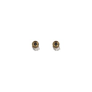 Gold Brass Earrings
