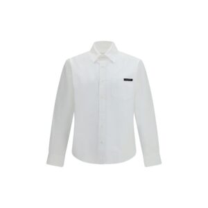 White Cotton Dress Shirt