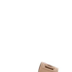 Beige Calfskin Slides