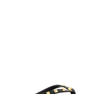 Black Calfskin Slides