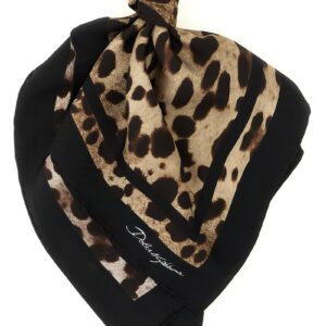 Brown Silk Scarf