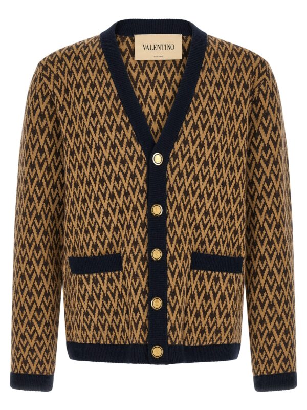 Multicolor Cashmere Cardigan