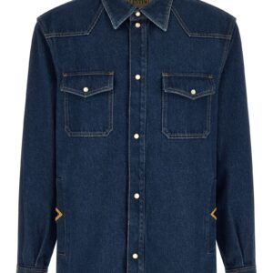 Blue Cotton Blouse