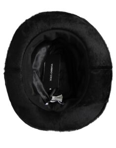 Men Black Classic Wide Brim Fedora Capello Hat