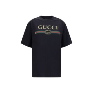 Black Cotton T-Shirt