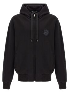 Black Cotton Sweatshirt