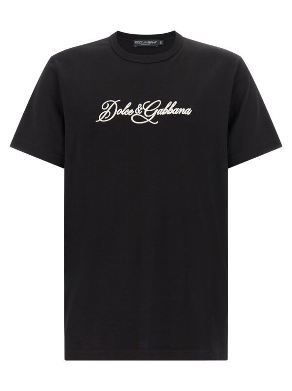 Black Cotton T-Shirt