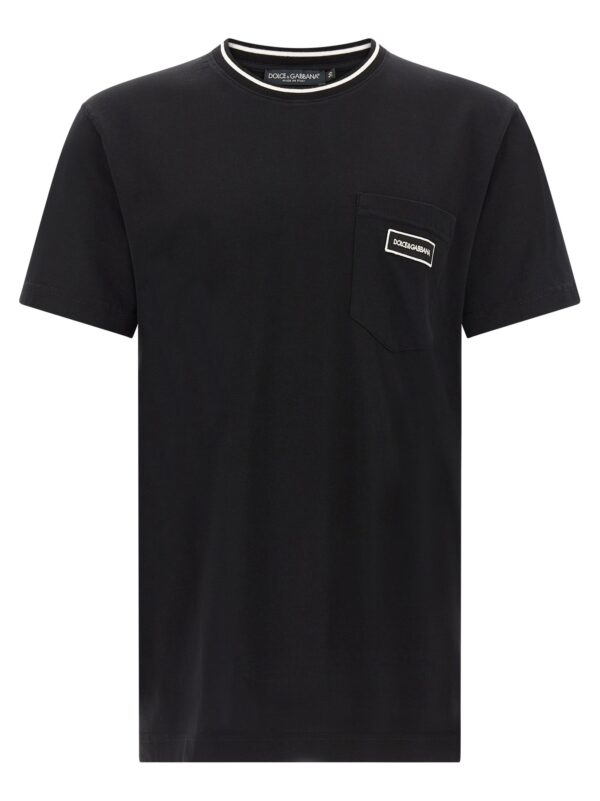 Black Cotton T-Shirt
