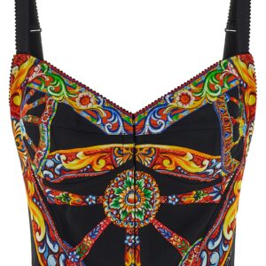 Multicolor Silk Tank Tops