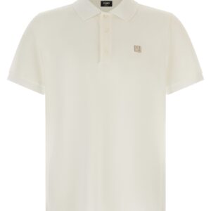 White Cotton Polo Shirt