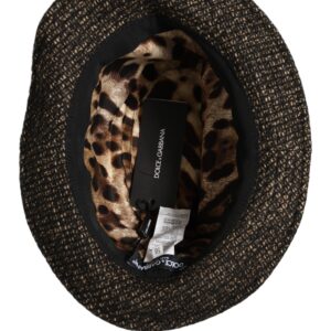 Gray Melange Blended Textured Tweed Capello Hat