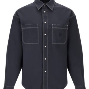 Blue Cotton Blouse