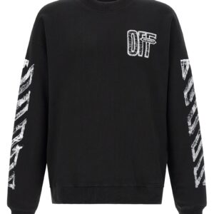 Black Cotton Sweatshirt