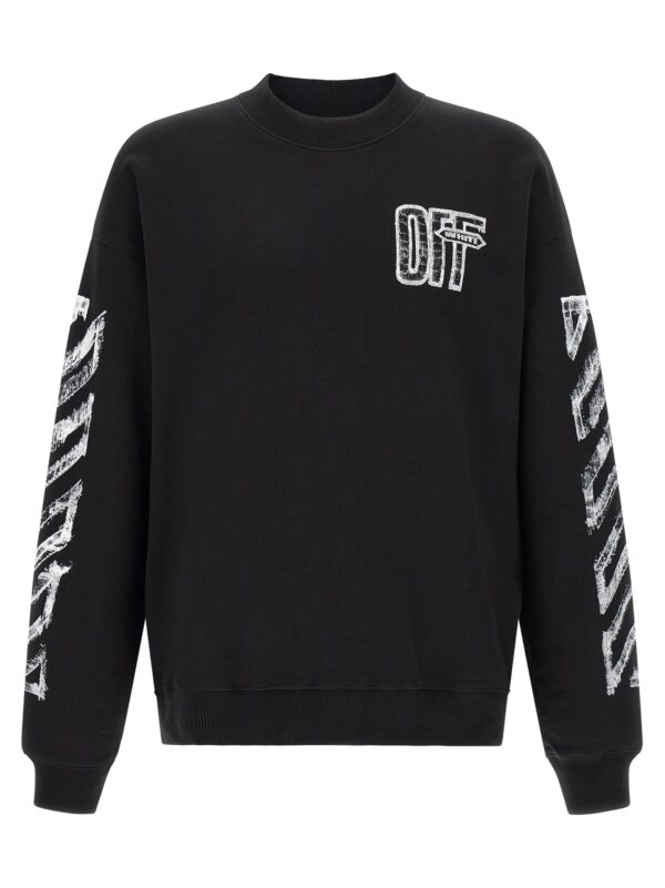 Black Cotton Sweatshirt