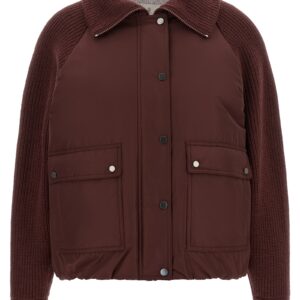 Bordeaux Cotton Bomber