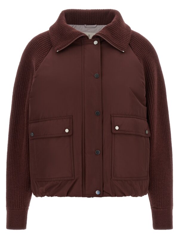 Bordeaux Cotton Bomber